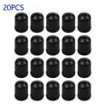 thumbnail image 5 of 20PCS Car Tyre Valve Black Bike Tyre Plastic Cap Dome Shape Dust Valve, 5 of 6