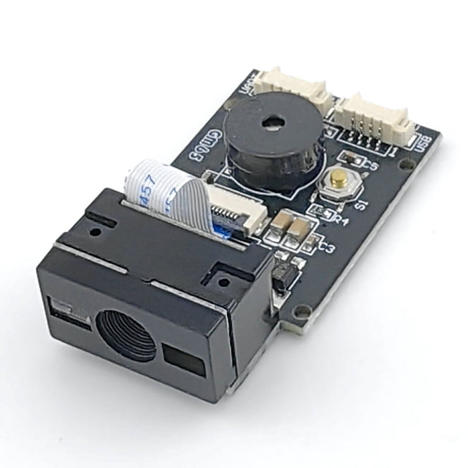 New GM65 USB Wired Barcode Scanner 1D 2D Bar Code Reader QR Code Reader Module CMOS Buzzer for Reminding with Cable UART