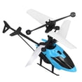 thumbnail image 1 of Avión Mini Helicóptero RC, Tratamiento De Refuerzo De Velocidad De Rotación Estable, Juguete De Helicóptero De Inducción Resistente A Caídas Luminosas, 1 of 7