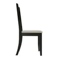 thumbnail image 5 of Castle Place Mid-century Modern Dining Chair, Set of 2, Black, 5 of 8