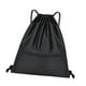 thumbnail image 5 of Mochila Deportiva Con Cordón, Mochilas Informales Para Mochileros, Vacaciones, Viajes, Negro, 5 of 8