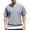 Light Gray, variant on Bcfgryg Men's Short Sleeved T Shirt Double Layer Fashion Two Piece Short Sleeved T Shirt Style Round Neck T Shirt Pocket T-shirts Men
