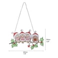thumbnail image 4 of Acrílico De Diamantes De Imitación De Navidad Para Colgar En La Pared De Navidad Adornos Para Manualidades Decoración Para Puerta Ventana De Casa Serendint HA042659-04, 4 of 6