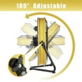 thumbnail image 6 of HICFM 20" 6300 CFM Heavy Duty Shroud Fan with IP44 Enclosed Powerful 1/4 Motor, 6 of 9