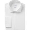 thumbnail image 1 of Ryan Seacrest - Camisa de vestir con botones para hombre sin planchado, color blanco, 15,5, 1 of 1