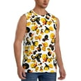 thumbnail image 2 of Daiia Duck In Black Suit1 Printed Men's Tank Tops,Casual Soft Sleeveless Gym Muscle Shirts Bodybuilding Tee-X-Large, 2 of 8