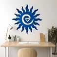 thumbnail image 2 of Metal Spiral Staircase Wall Sculpture, Vintage Style Wall Art for Indoor or Outdoor Use, 2 of 6