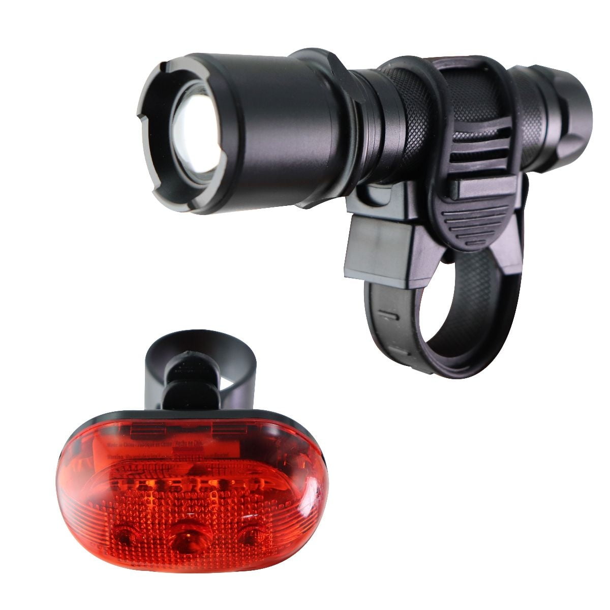 Insignia 200 Lumen LED Bike Light Kit with Front Light / Tail Light