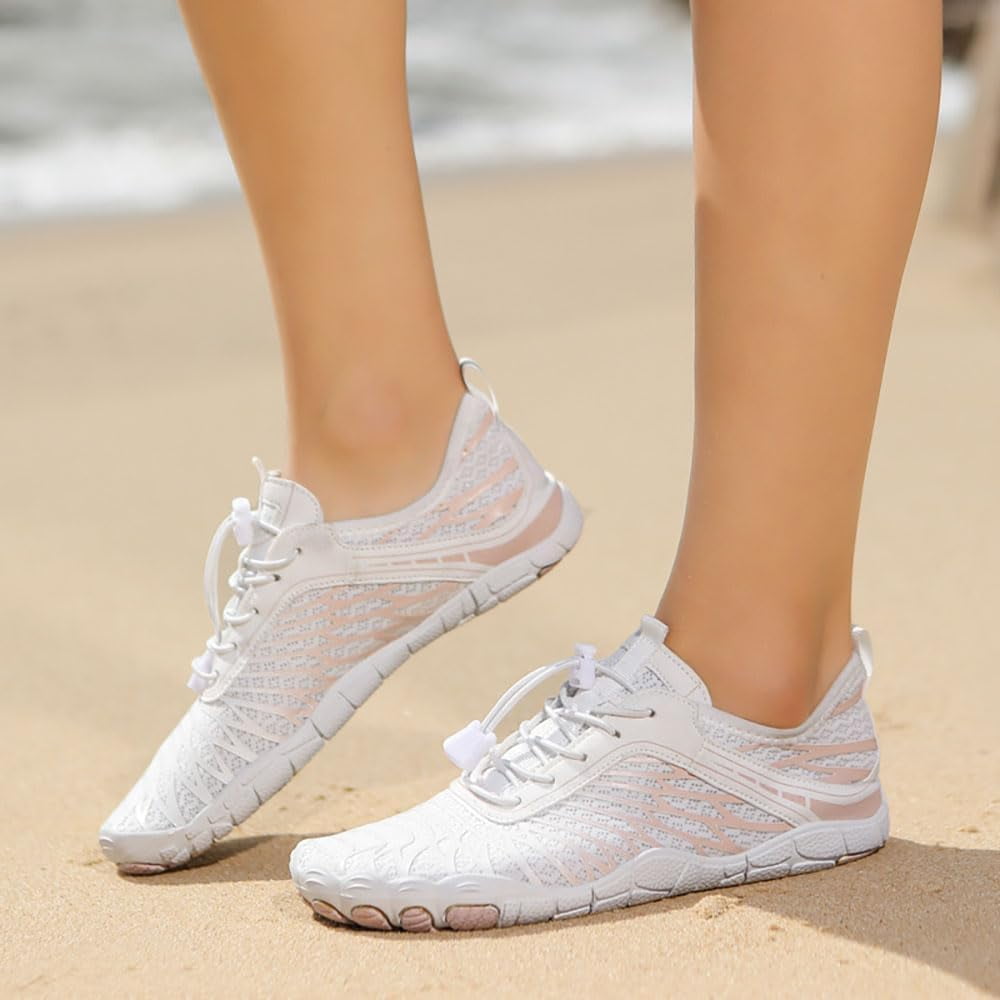 Footwear for Women Men with Neuropathy, Comfortable Lightweight Non-Slip Barefoot Shoes Hiking Shoes