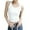 White, variant on Ribbed Camisole with Built in Bra Support Seamless Soft Comfort Stretch Tank Top For Layering and Casual Wear Band Top Women