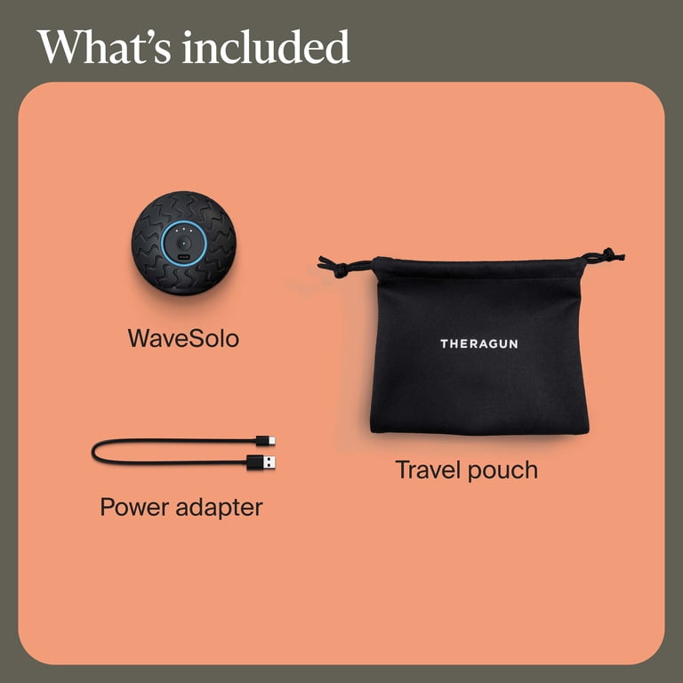TheraGun WaveSolo Vibrating Massage Ball | Portable Muscle Massager with  QuietRoll Technology HSA/FSA Eligible - Walmart.com