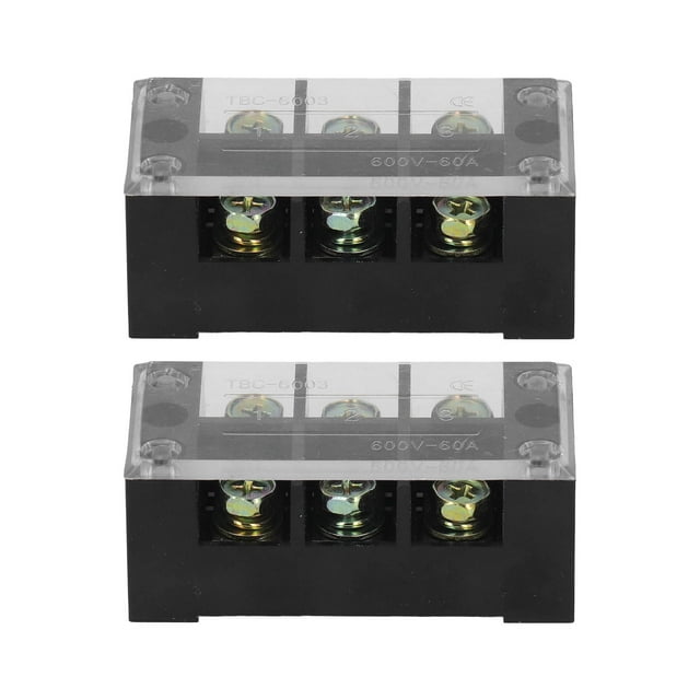 Terminal Block, 60A 600V Terminal Blocks avec Performance Stable pour Éclairage de Pont