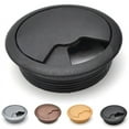 thumbnail image 4 of PC Computer Desk Table Plastic Grommet Cable Tidy Wire Hole Cover, 4 of 5
