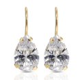 thumbnail image 5 of Ahansh Jewels Pear Cut Moissanite Drop Dangle Earring For Women's 925 Sterling Silver, 5 of 5