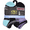 Black, variant on Athletic Works Girls Cushioned No Show Socks, 10-Pack, Sizes S (6-10.5) - L (4-10)