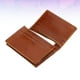 thumbnail image 4 of Cartera antimagnética RFID de cuero para hombre (marrón), 4 of 6