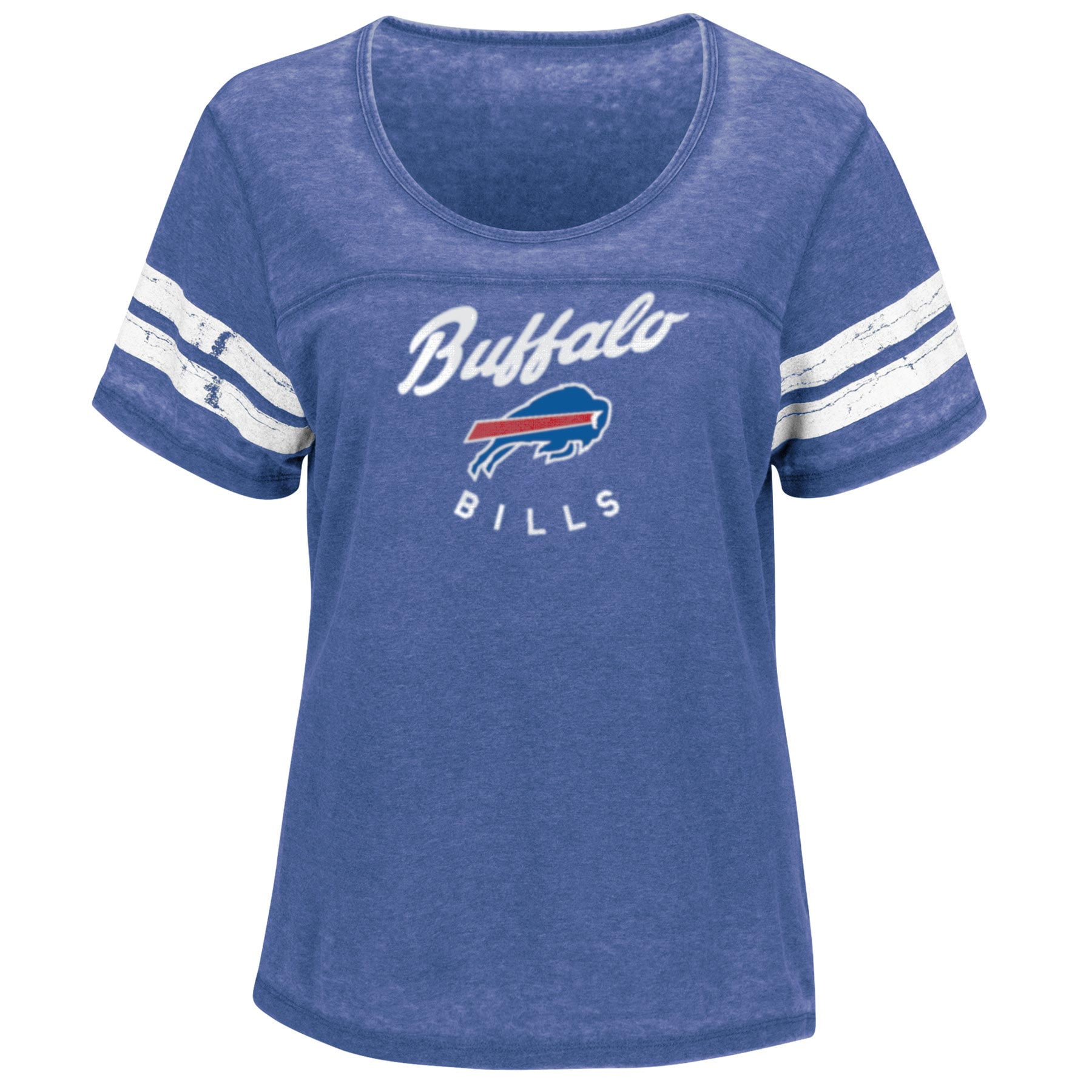 Buffalo Bills Women's Superstar Effort NFL TShirt Majestic Walmart