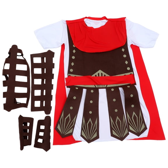 Men Ancient Roman Gladiator Costume Soldier Warrior Clothes Greek Outfits Set