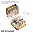 thumbnail image 2 of Chameleon Travel Portable Square Jewelry Box Organizer: Ideal Solution for Rings, Earrings, Necklaces, Bracelets, and More! Gift for Girls and Women., 2 of 6