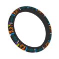 thumbnail image 2 of Scooby Doo Steering Wheel Cover Universal 15 Inch Anti Slip Steering Wheel Cover Car Accessories Decor, 2 of 5