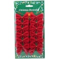 thumbnail image 1 of Decoraciones navideñas Lazos navideños Árbol de Navidad Arco Decoración Bolas Fiesta de Navidad Jardín Nudos Adorno, 1 of 2