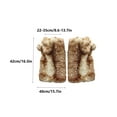 thumbnail image 6 of Elainilye Deer Print Leg Warmers for Women, Soft Furry Thickened for Winter Warmth, Holiday Party Photo Props, Cozy Fashion Accessory, 6 of 8