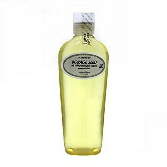 Dr. Adorable - 100% Pure Borage Seed Oil 20% GLA Organic Cold Pressed Natural Hair Skin Care Anti Aging - 8 oz