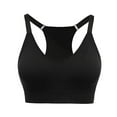 thumbnail image 6 of SMihono Stylish Sports Bras for Women High Support Large Bust High Impact Womens Sports Bras Adjustable Straps Padded Sports Bra Black 16, 6 of 9