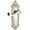 Polished Nickel, variant on Grandeur 807286 Grande Victorian Solid Brass Rose Right Handed Single Dummy Door Lever -
