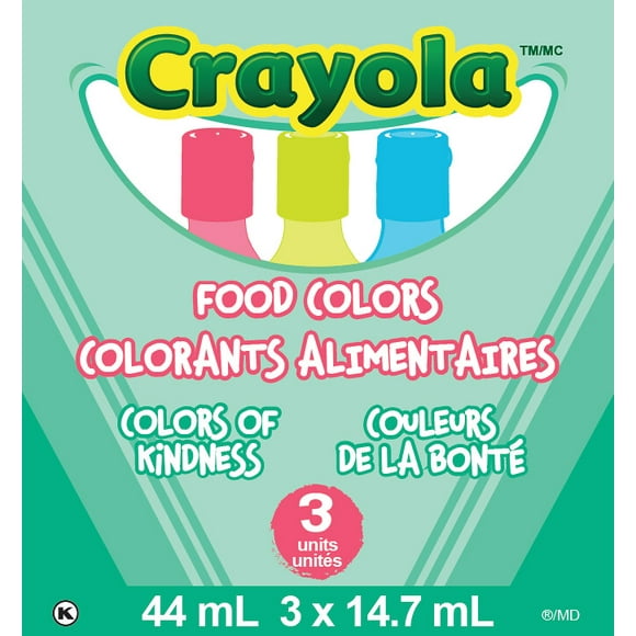Crayola Colors of Kindenss Food Colors, Food Color