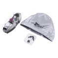 thumbnail image 4 of Hombres Mujeres Gafas de Natación Antiniebla Gafas con Estuche + Gorro de Natación + Clip Nasal + Tapones para Los Oídos Gris Macarena Gafas de natación, 4 of 8