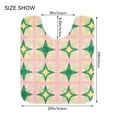 thumbnail image 5 of Yayeee Bath Rug for Bathroom Floor Non Slip Rectangle Fluffy Soft Absorbent Mat, 16"x24", Green Symmetrical Stars, 5 of 7