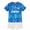 Z02-Blue, variant on Unisex Shirts Clothes Set for Little Kids Athlete Casual Football Fans Outfit 3-4 Years