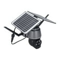 thumbnail image 3 of Wireless Pan Tilt Battery Solar Cam, High Conversion 2 Way Talk 360 Degree PIR Detection Outdoor Solar Security Camera IP65 Waterproof  for Home 2.4GHz WiFi,4G EU Version,4G US, 3 of 7