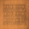 thumbnail image 1 of Ahgly Company Indoor Square Oriental Orange Industrial Area Rugs, 3' Square, 1 of 4