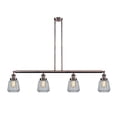thumbnail image 3 of Innovations Lighting 214-S Chatham Chatham 4 Light 51" Wide Linear Chandelier - Chrome, 3 of 7