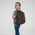 thumbnail image 5 of Hirioo Tartan Plaid for Lightweight Backpack, Durable and Comfortable, Ideal for Travel, School, Hiking, and Everyday Use, 5 of 9