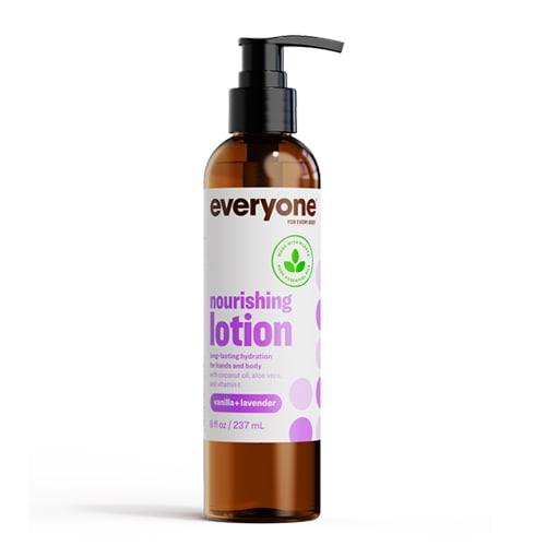 EO Products Everyone Lotion Vanilla Lavender, 8 Oz