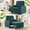 green, variant on Sleeper Chair,Single Armchair Sofa with Pillow,Adjustable Backrest Modern Pull Out Couch Bed with USB Port Cup Holder Side Pocket,Dark Grey