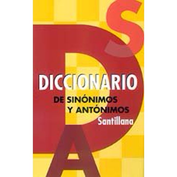 Pre-Owned DICCIONARIO DE SINONIMOS Y ANTONIMOS PDL (Spanish Edition), 9788466300995, 8466300996, Paperback,