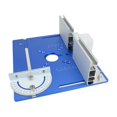 thumbnail image 4 of Aluminium Router Table Woodworking Trimmer Electric Wood Milling Flip Plate Blue, 4 of 9