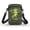 Science-Themed Axolotl Crossbody, variant on HELLHERO Musical Cross Floral Decorative Design with Zipper Women Shoulder Bag 4.33"x1.97"x7.09" for Women Polyester