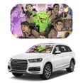 thumbnail image 5 of Cartoon Ghostbusters Car Sunshade Umbrella For Car SUV Trucks Front Window Block UV Rays Heat Keep Vehicle Cool,Foldable Reflective Windshield Sun Shade Protector, 5 of 8