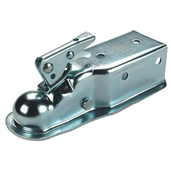Coupler, Class III, 2 In. Ball, 3 In. Channel, 5000 Lbs. - Zinc, 11 x 4.50 x 5 in.