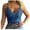 Blue, variant on Penkiiy Women Lingerie Alluring Women Cage Bra Elastic Cage Bra Strappy Hollow Out Bra Bustier White Bras
