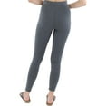 thumbnail image 2 of Style & Co. Womens Pull On Leggings Charcoal Heather S, 2 of 2
