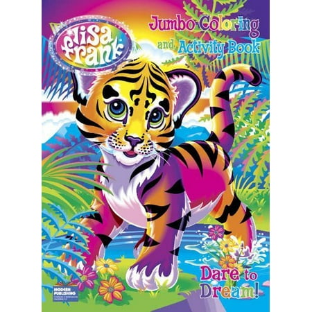 Kappa Publication 111773 Lisa Frank Jumbo Coloring & Activity Book ...