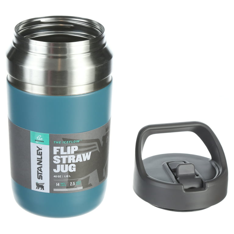 Stanley GO Iceflow Stainless Steel Vacuum Insulated Beverage Jug, 40 oz 