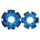 thumbnail image 3 of Ciclismo 1 par de pegatinas protectoras para rueda delantera de scooter para M365 Pro Motor Shell (11) Likrtyny Para estrenar, 3 of 8