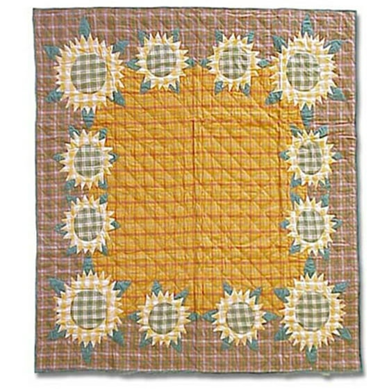 Patch Magic Sunflower Duvet Cover Queen 88 X98 Com